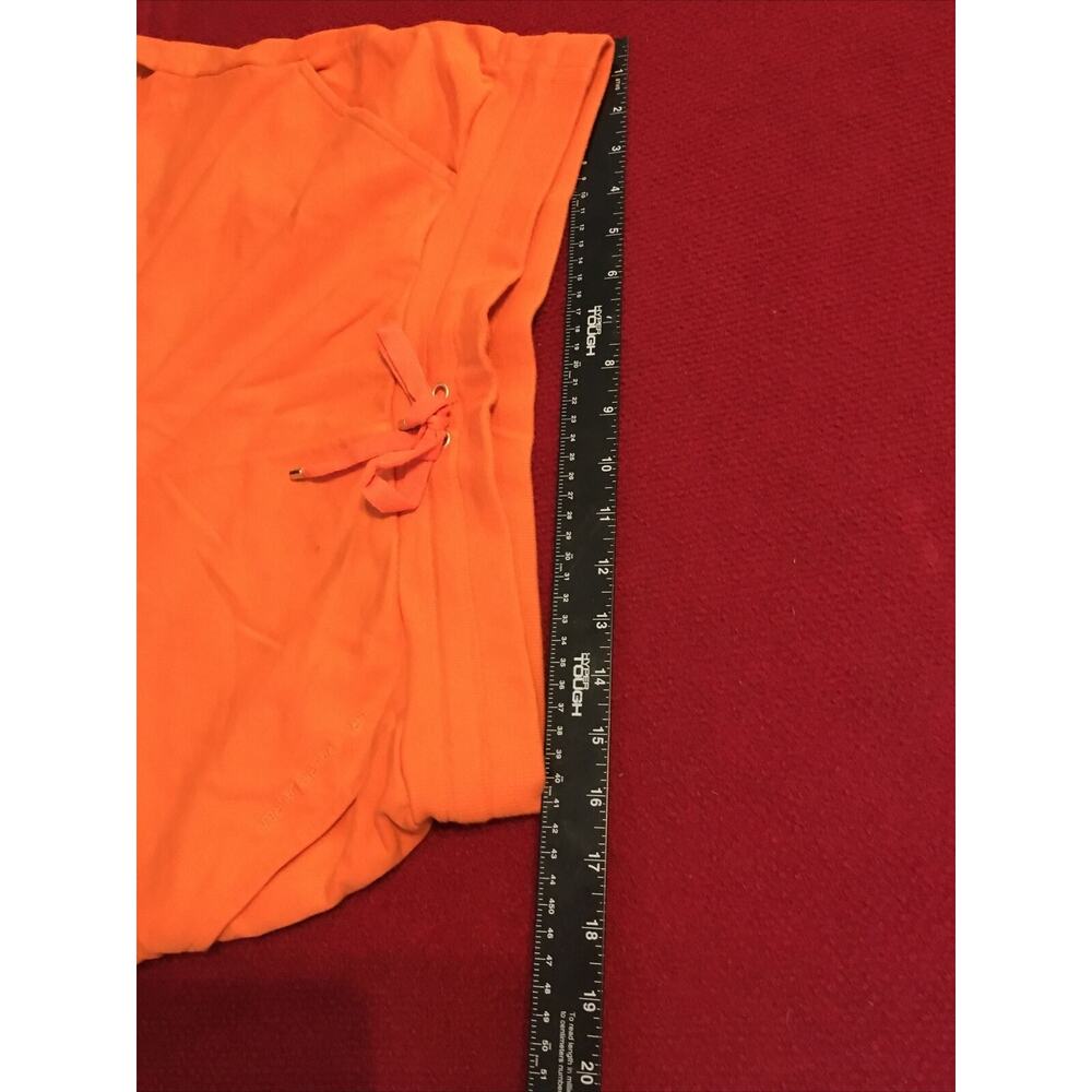 Ralph Lauren orange Cotton shorts size Lg - 2 pockets - Picture 9 of 9